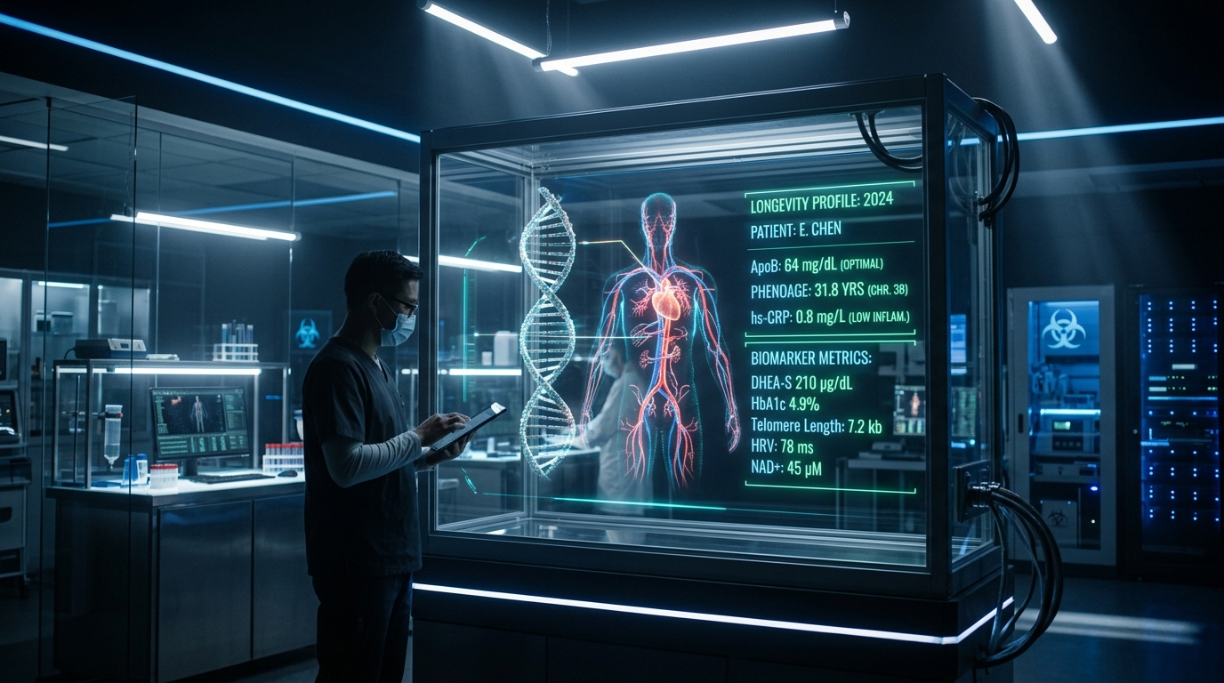 Futuristic Clinical Longevity and Bioinformatics Laboratory